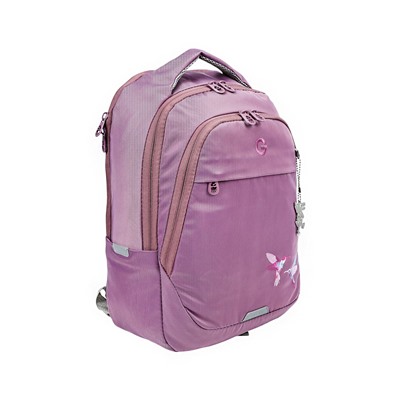 Рюкзак молодежный, эргономичная спинка, Grizzly 540, 40×29×20, отделение для ноутбука, фиолетовый