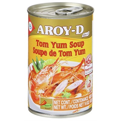Суп Том Ям Tom Yum Soup Aroy-D 400 гр. ж/б