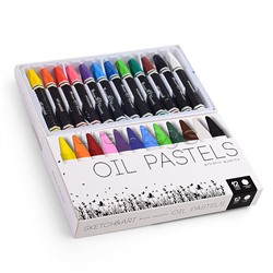 Масляная пастель "Sketch&Art" 12цв. (мелки шестигранной формы)