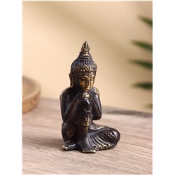 Сувенир «Будда», 6×6×10 см, бронза