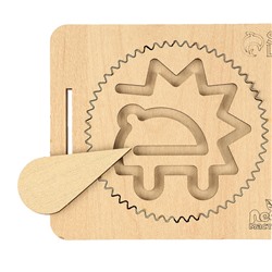 Нейротренажеры для детей «Межполушарные доски со спирографом», 16 трафаретов