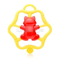 Погремушка-прорезыватель "Солнечные зверята"