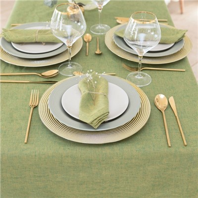 Набор салфеток Этель «Флоренс» 40×40 см - 4 шт. полулён, 50% хлопок, 50% лён