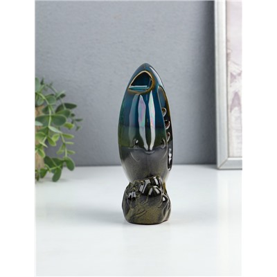 Подставка для благовоний TAKE IT EASY «Рыбка», набор благовоний конусы, стелющийся дым, 6.7×5.1×4.3 см