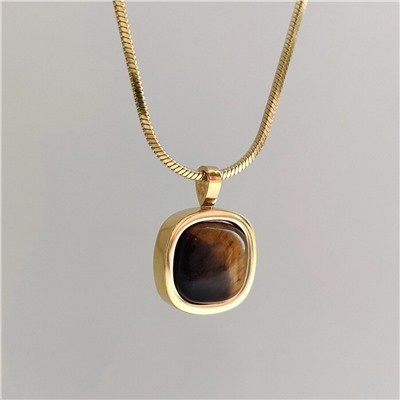 Колье "ТИГРОВЫЙ ГЛАЗ"