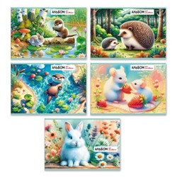 Альбом для рисования 32л "Лесные истории" 01703 SVETOCH