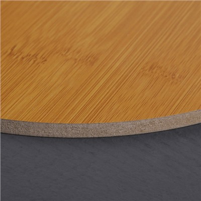 Доска для подачи Доляна «Цинза», d=32 см, толщина 0.8 см, бамбук