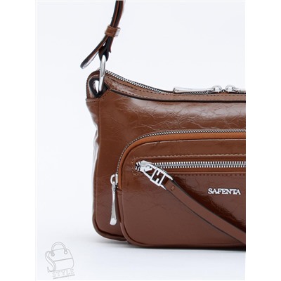 Сумка женская   58023-1SL brown Velina Fabbaino-Safenta в Новосибирске
