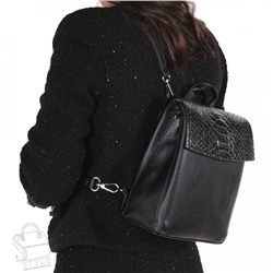 Рюкзак женский 69126-1 black Velina Fabbiano-Safenta/30