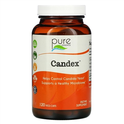 Pure Essence, Candex, 120 растительных капсул