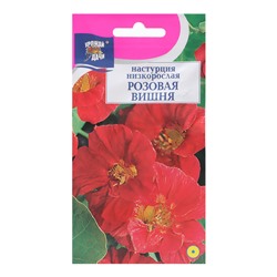 Семена цветов Настурция "Розовая вишня", 1г