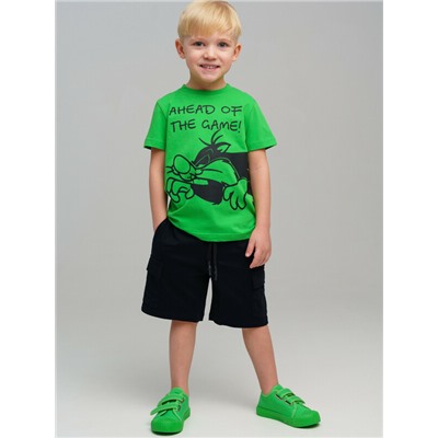 Комплект трикотажный для мальчиков: фуфайка (футболка), шорты