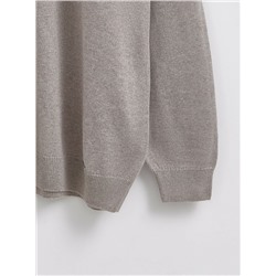 Вязаные джемперы CONTE LDK206 Джемпер прямого силуэта из пряжи с хлопком и модалом