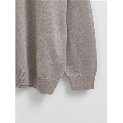 Вязаные джемперы CONTE LDK206 Джемпер прямого силуэта из пряжи с хлопком и модалом