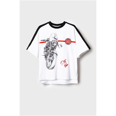 Фуфайка трикотажная для мальчиков (футболка) PLAYTODAY, 1239869