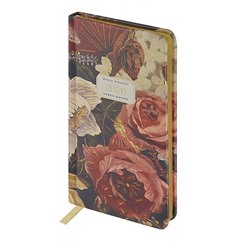 Еженедельник 2026 г. А6 128 стр. "FLORA.Lush Bouquet" кожзам 3-809/06 Bruno Visconti