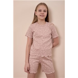 Пижама футболка и шорты М226007рм