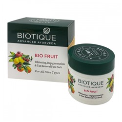 Biotique Fruit Face Pack/Биотик Фруктовая Маска Для Лица.  75г.