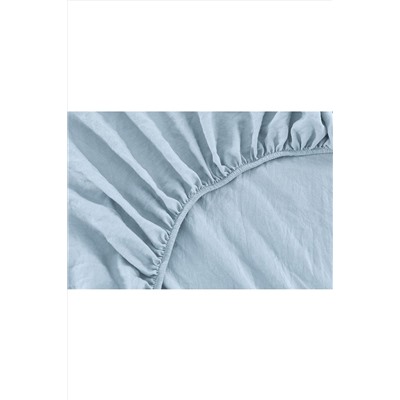 Простыня на резинке, с высотой борта 25 см "boiled cotton" - Вареный (стираный) хлопок» НАТАЛИ, 1048930