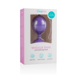 Фиолетовые вагинальные шарики Wiggle Duo