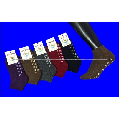 3 ПАРЫ - Термоноски АНГОРА ВНУТРИ МАХРА с нескользящей подошвой с "тормозами" арт. 1374