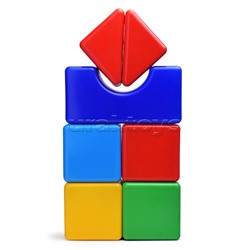 Набор кубиков "Стройка"