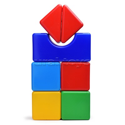 Набор кубиков "Стройка"