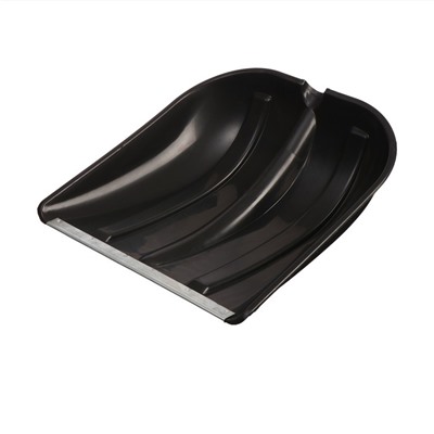 Ковш лопаты для уборки снега, 400×400 мм, пластик, оцинкованная планка, тулейка 32 мм