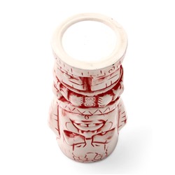 Стакан для коктейлей «Тики», 750 мл, огненный, керамика