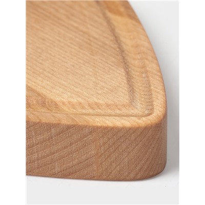 Подарочный набор деревянной посуды Adelica «С Новым Годом», сервировочная доска елочка на подставке 22×18 см, масло 100 мл, магнит