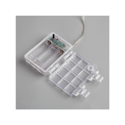 Светодиодная фигура «Олень серебристый» 25×30×10 см, металл, батарейки ААх3 (не в комплекте), свечение тёплое белое