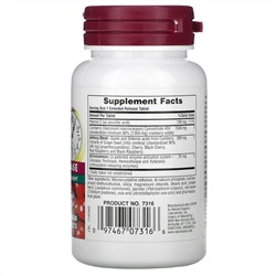 Nature's Plus, Herbal Actives, Ultra Cranberry 1500, 1500 мкг, 30 таблеток