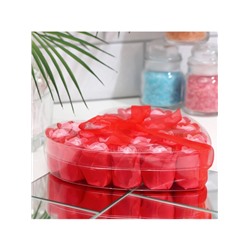 Мыльные розочки, красно-розовые, набор 24 шт.