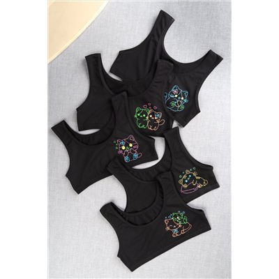 Майка-топ для девочки 5шт. Happyfox