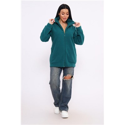 Толстовка флисовая 002 (Изумрудный)