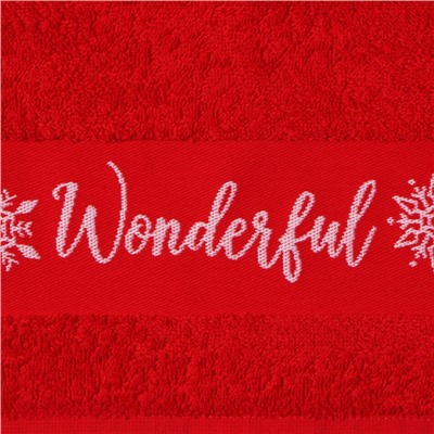 Полотенце махровое Wonderful, 50×90 см, 100% хлопок, 360 г/м²