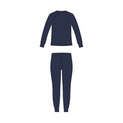 Термокомплект трикот. для мальчиков: фуфайка (футболка) с длин. рук, брюки