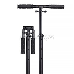 Самокат 2-х кол., черный, PU/ 200 мм, ABEC 7, в коробке