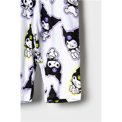 Брюки трикотажные для девочек (легинсы укороченные), 2 пары в комплекте PLAYTODAY, 1243232