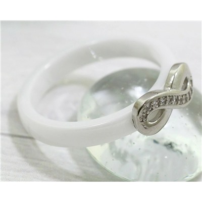 Кольцо с керамикой