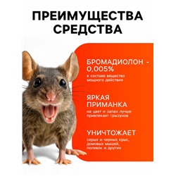 Зерновая приманка от грызунов «ТОМ КОТ», 1 кг