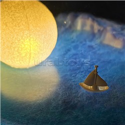 Светильник-колонка "Луна" (с Bluetooth) в коробке