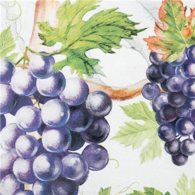 Скатерть «Этель» Provence, d=150 ±3 см, 100% хлопок, саржа 190 г/м²