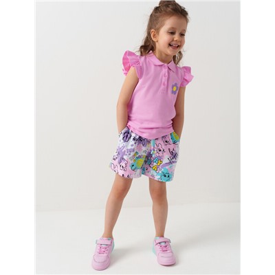 Шорты трикотажные для девочек, 2 шт в комплекте