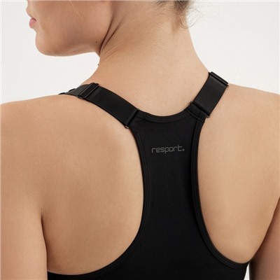 Топ с поддержкой груди женский Resport, размер 44, чёрный