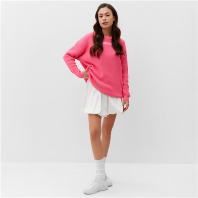 Юбка мини баллон женская MIST, размер L, молочная