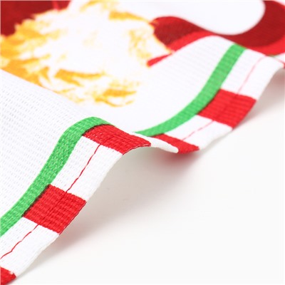 Набор кухонных полотенец Доляна «Зимние радости» 35×60 см-2 шт., 100% хлопок