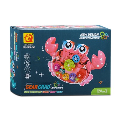 Краб на батарейках, в коробке