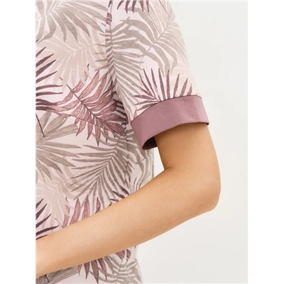 Omsa Пижама OmD 0240D SELVATICA Пижама принт. женская (Рубашка кор.рукав+Шорты), CO