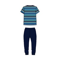 Комплект трикотажный для мальчиков: фуфайка (футболка), брюки